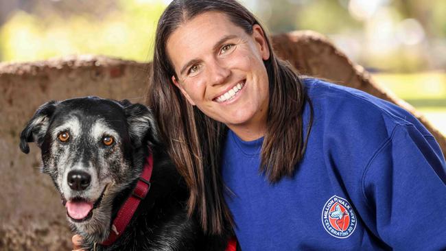 NEWS ADVRSPCA SA's Million Paws Walk30 years of paws walking for a great cause as RSPCA SA's Million Paws Walk returns to Botanic Garden . AFLW star and RSPCA SAambassador Chelsea Randall and her dog Koda at Adelaide Botanic Garden - Image/Russell Millard Photography