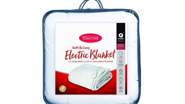 Myer electric best sale blanket queen