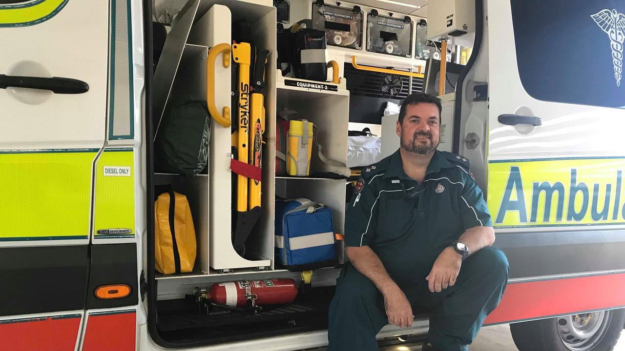 Michael Formica at Murgon Ambulance Station