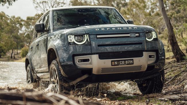 Off-roading is still a priority of the new Land Rover Defender.