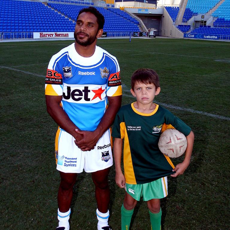 Preston Campbell and Jayden Campbell over the years.