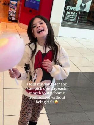 Many people praised Noella for letting her daughter 'be a kid'. Picture: TikTok/_the1stnoel