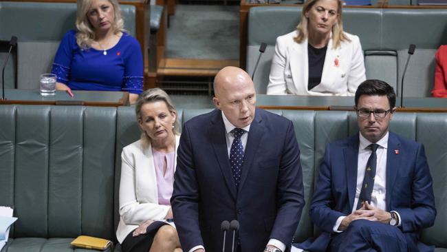 Peter principle: Is Dutton the man to lead the Coalition to the promised land? Picture: NCA NewsWire / Gary Ramage