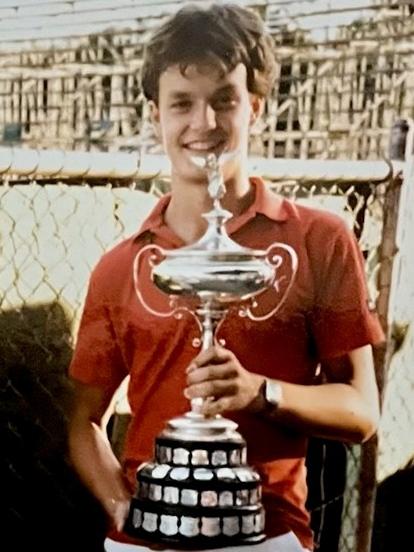 Nick Reade in his school days at Prince Alfred College.