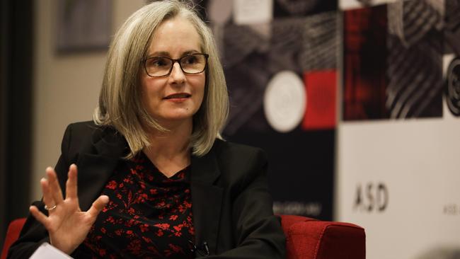 Director-General of the Australian Signals Directorate (ASD) Rachel Noble at the ANU in Canberra. Picture: Sean Davey