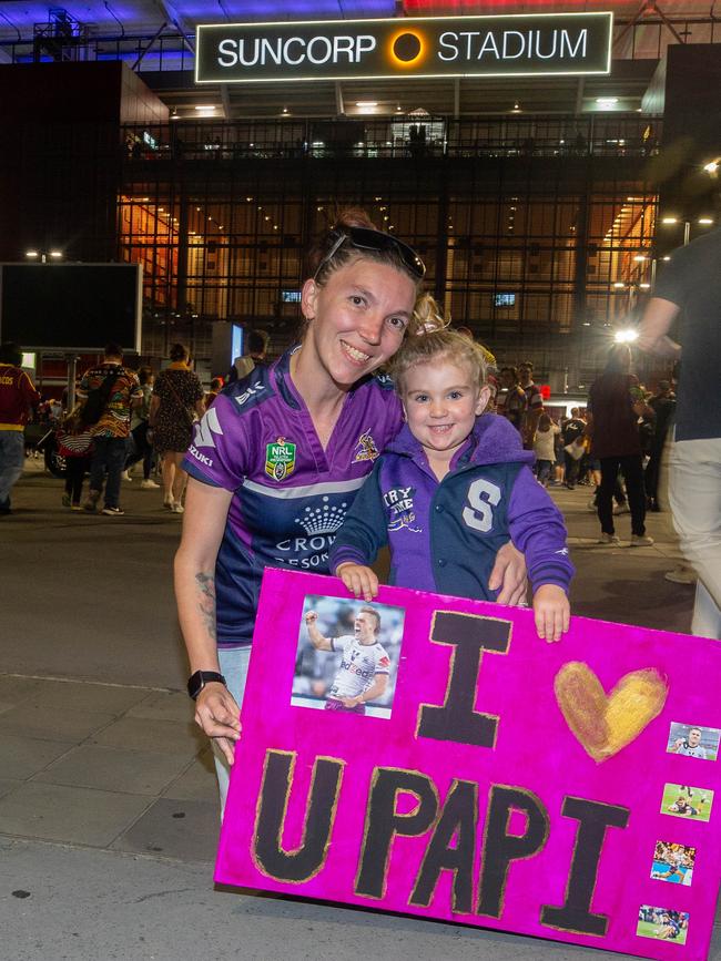 Brisbane v Storm Friday 8 September 2023. Picture: Stephen Archer