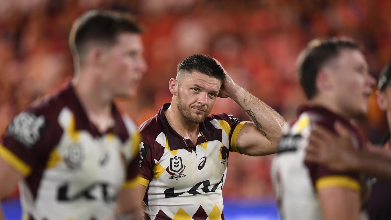 The Broncos were blown off the park on Saturday. Picture NRL Photos