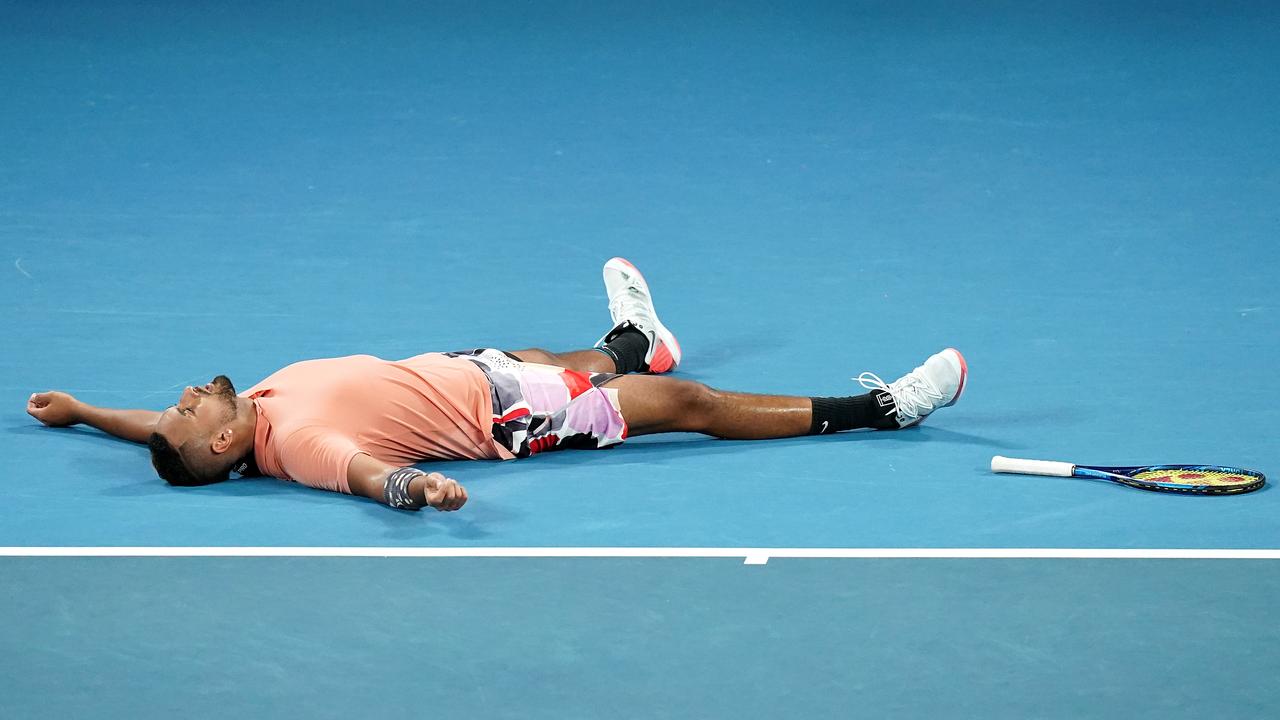 And this guy WON. (AAP Image/Michael Dodge)