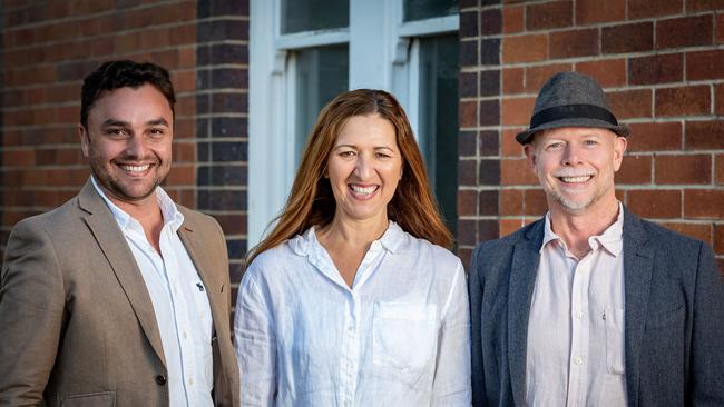 Jonathan Leishman and Helen and Jason Grant were behind the Barns Lane Farm development.