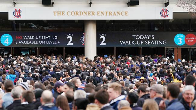 The Geelong-Collingwood blockbuster has been labelled a distraction from community football matches.