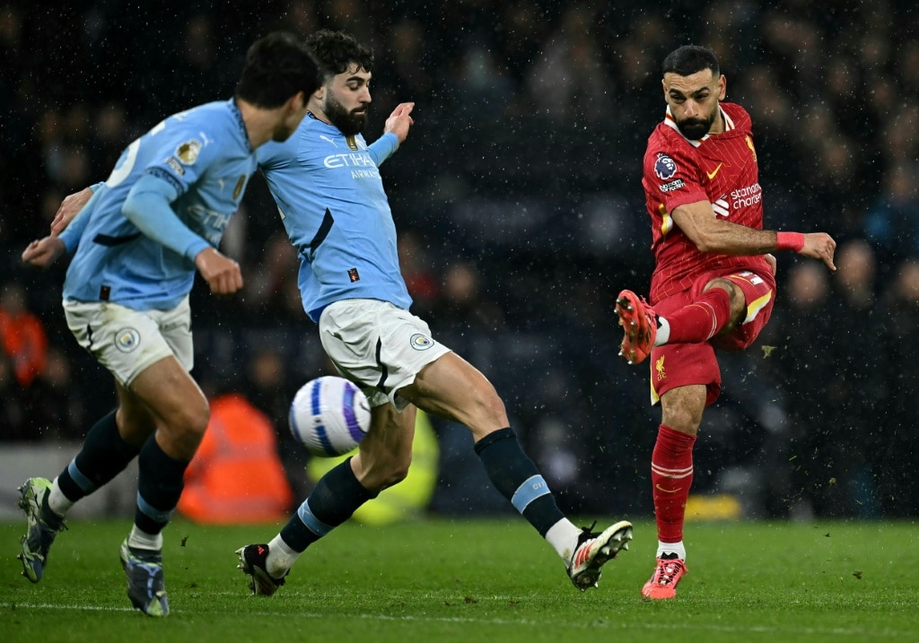 Mohamed Salah (right) has scored 30 goals and provided 21 assists this season