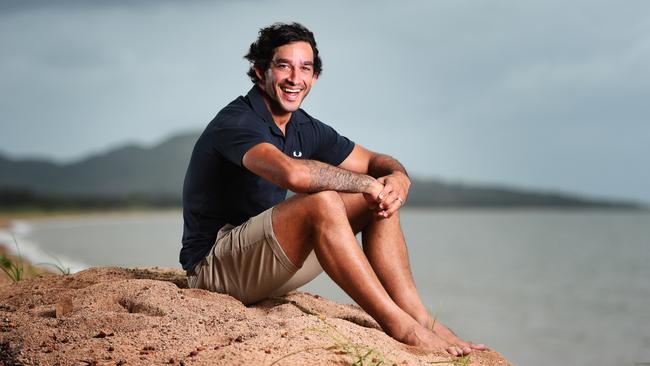 North Queensland Cowboys legend Johnathan Thurston at home in Townsville