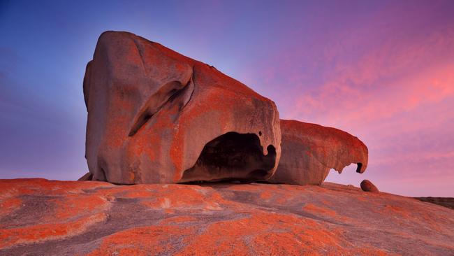 Remarkable Rocks, the granite guardians of southwest Kangaroo Island.