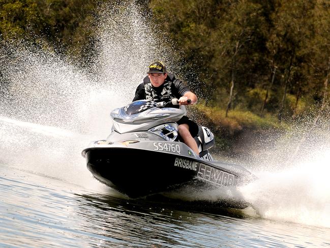 Jet skis are expected to comply with a noise limit of 95dB at a distance of 30m. (File image)