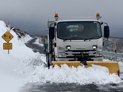 Mt Wellington snow photos on August 29, 2024. Picture: Hobart City Council