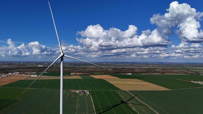 The Victorian government on Friday released its detailed renewable energy zone road map, outlining an unprecedented transformation of the state’s energy system. Picture: AFP