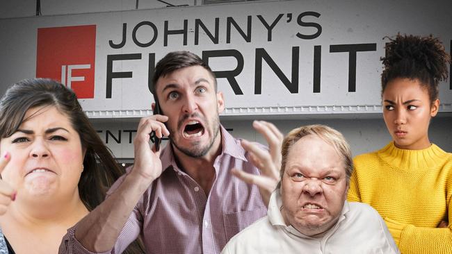 Johnny's Furniture had angry customers.