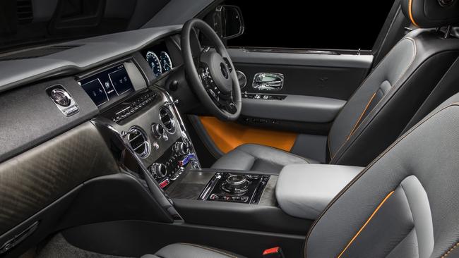 Lap of luxury: The Cullinan’s attention to detail is unmatched.