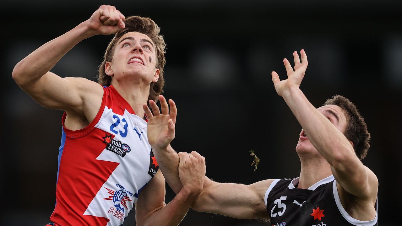 Jai Serong (left) had a big game against GWV Rebels. Picture: Getty Images