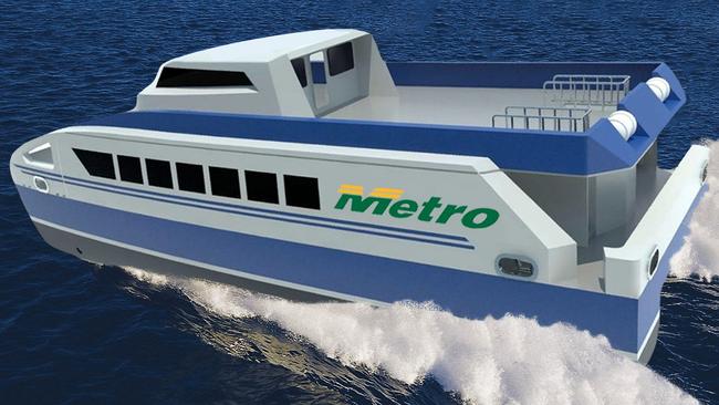 An artist’s impression of a Metro ferry is as close to reality as the cross-Derwent service has come.