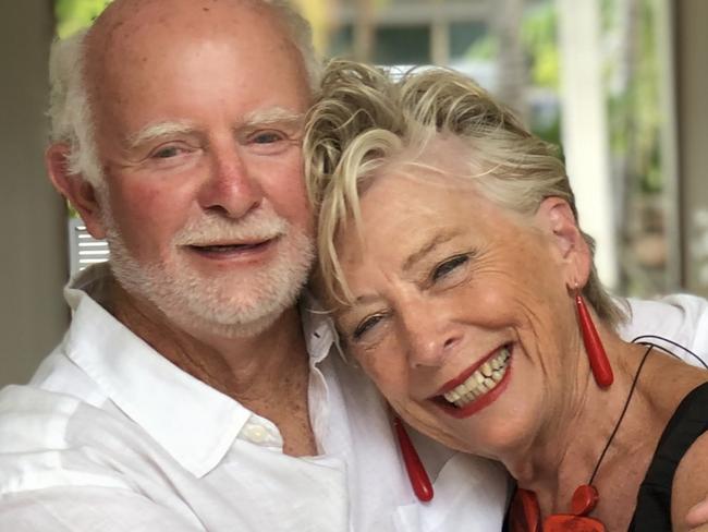 Maggie Beer and her husband, Colin . Picture: Supplied