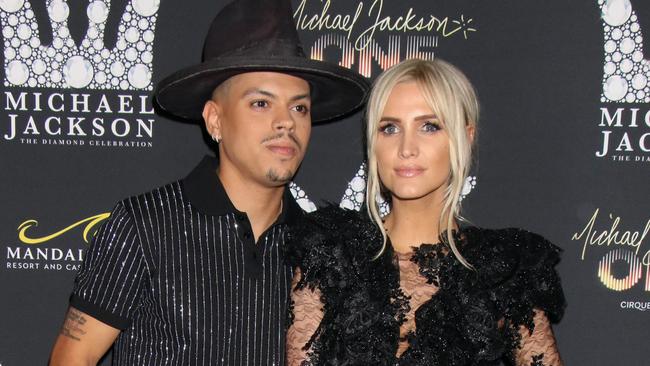 Evan Ross and Ashlee Simpson’s new show premieres on September 11. Picture: PRN/PRPhotos.com/Mega