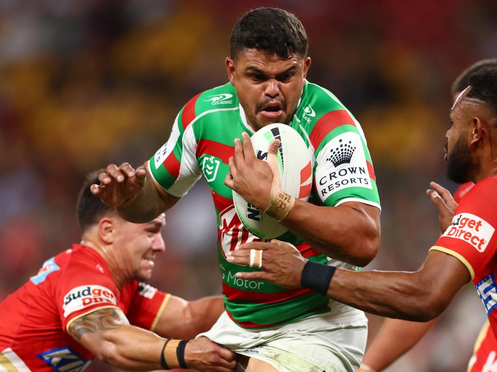 Dragons coach Shane Flanagan believes the smaller field could create a compressed defensive line and shut down our star fullbacks like Latrell Mitchell. Picture: Getty Images