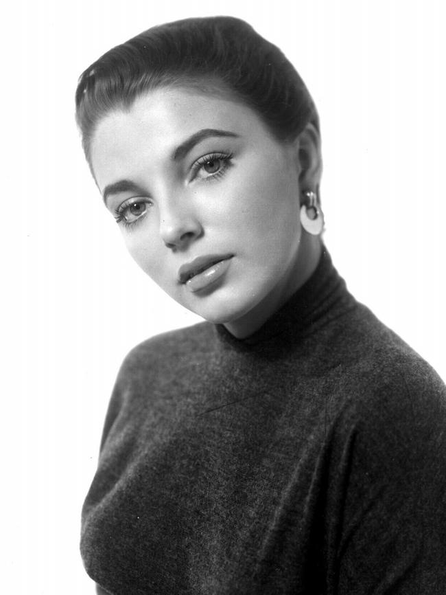 Collins in 1957, the early days of her film career. Picture: Supplied