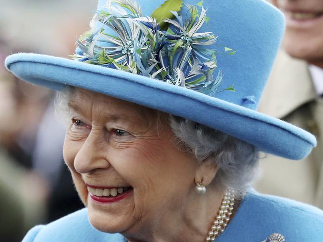 Britain's Queen Elizabeth II is happy with the news. Picture: AP