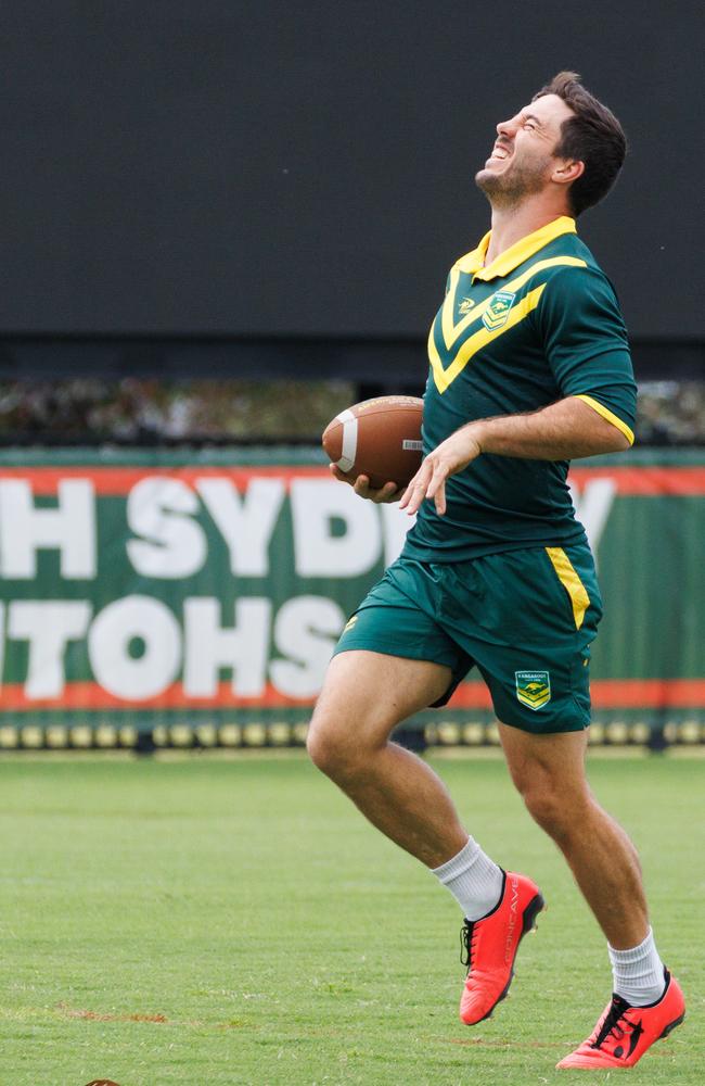 Ben Hunt last played for the Kangaroos in the Pacific Cup. Picture: Max Mason-Hubers