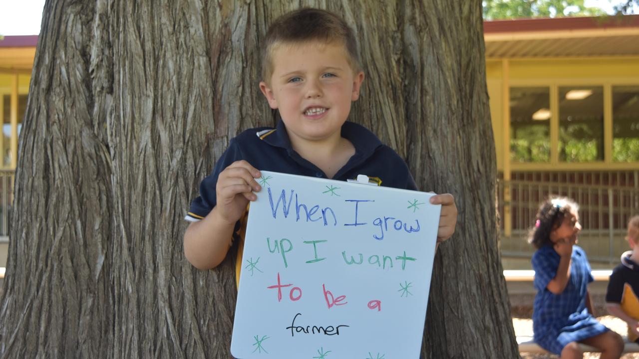 My First Year - South Wagga Public School students say what they would like to be when they grow up . Picture: Sam Turner