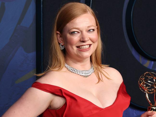 WEST HOLLYWOOD, CALIFORNIA - JANUARY 15: Sarah Snook attends HBO's 2024 post-Emmy Reception at San Vicente Bungalows on January 15, 2024 in West Hollywood, California. (Photo by Amy Sussman/Getty Images)