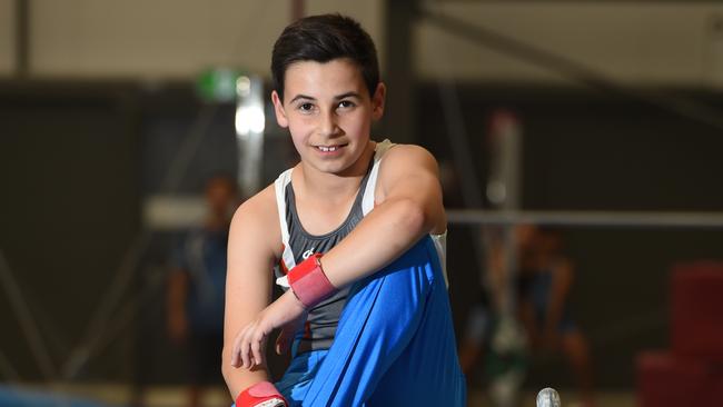 JSS nominee Adrian Borazio, 11 of Glenwood, is a talented gymnast.