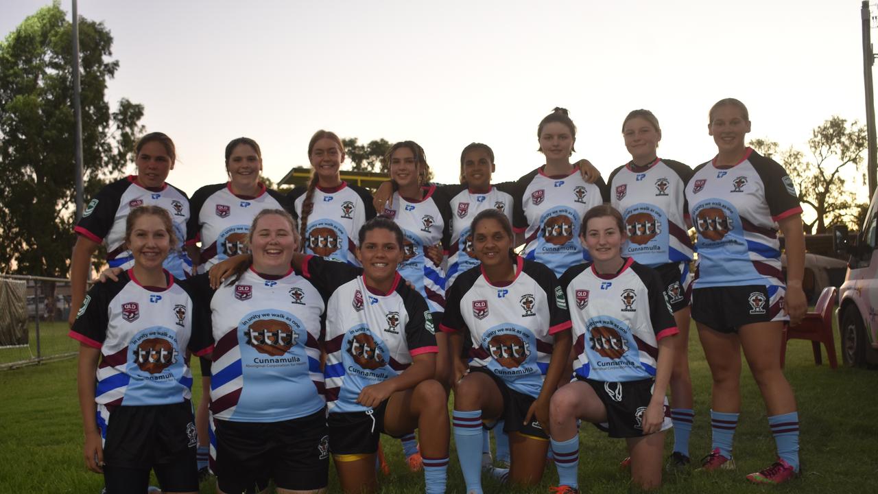 Western Ringers v Southern Outback U17 girls. Adrian Vowles Cup 2020.
