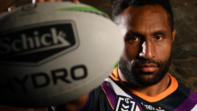 Justin Olam hopes his journey from PNG to Melbourne Storm can inspire kids back home.