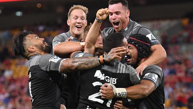 The Crusaders are undefeated entering the fourth round of Super Rugby. Picture: AAP