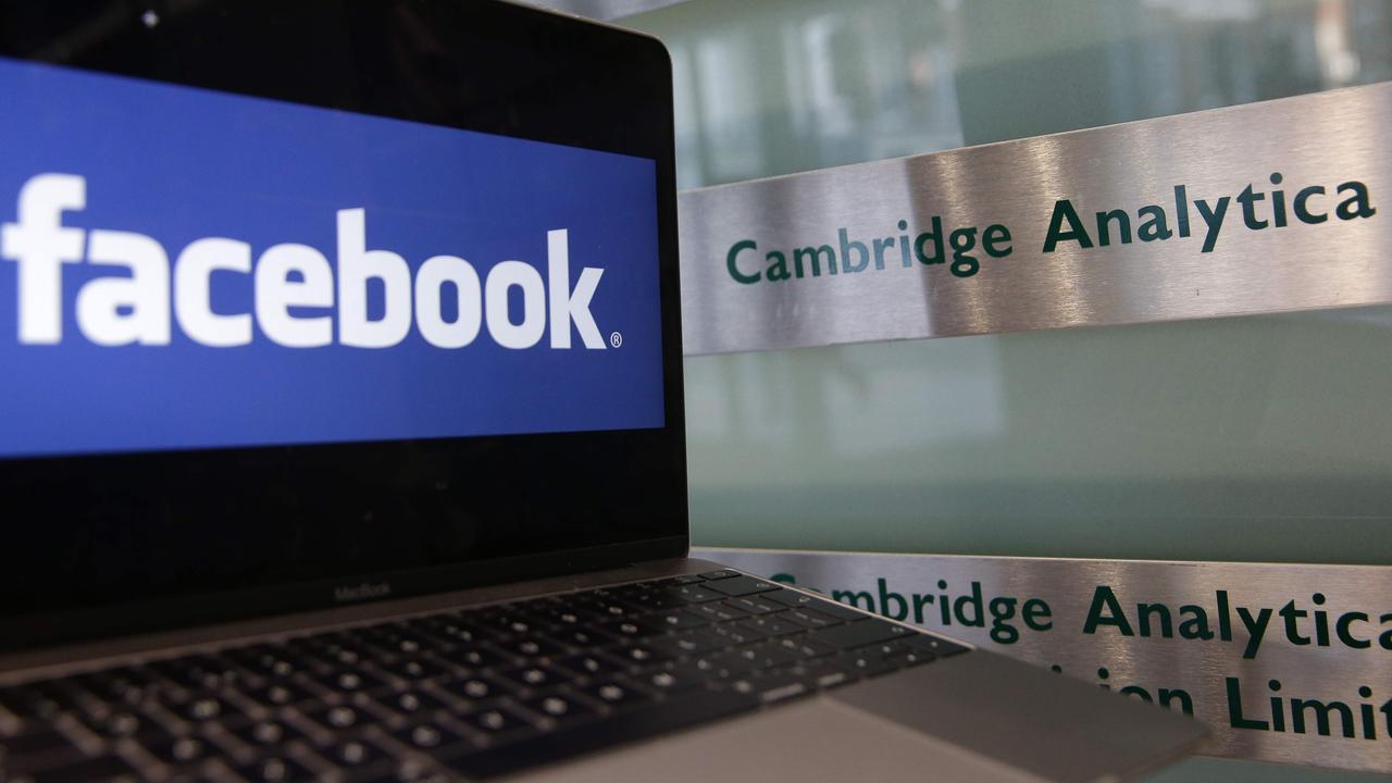 Data firm Cambridge Analytica is at the heart of Facebook’s biggest scandal to date. Picture: AFP / Daniel Leal-Olivas