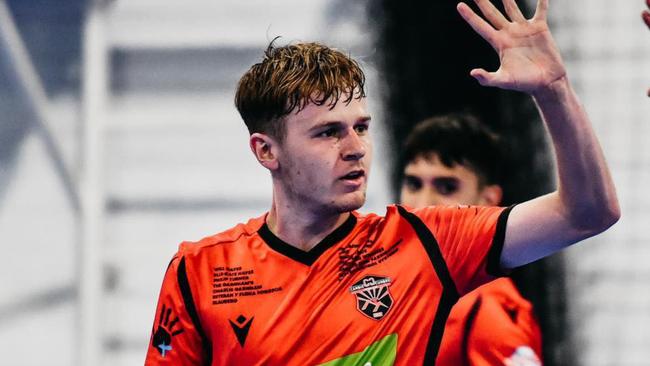 Football West Open Men‘s team player Tyler Garner named among top performers at Futsal Nationals. Picture: Supplied