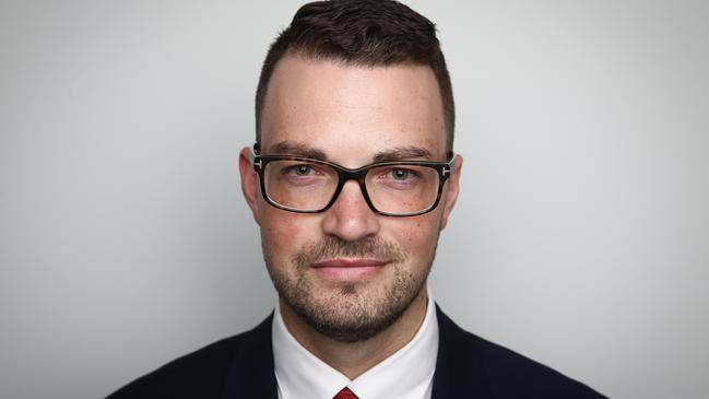 Sydney Morning Herald editor Bevan Shields. Picture: Alex Ellinghausen