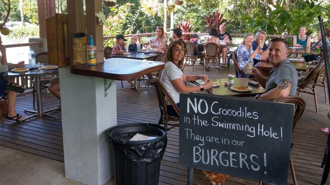 Mason's Cafe at Cape Tribulation will be forced to sack three staff who refuse to be vaccinated against Covid-19. Photo: Supplied.