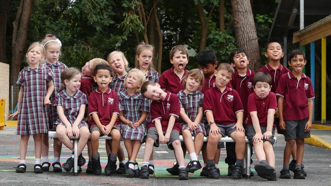 Kinder Red from Point Clare Public School. Picture: Sue Graham