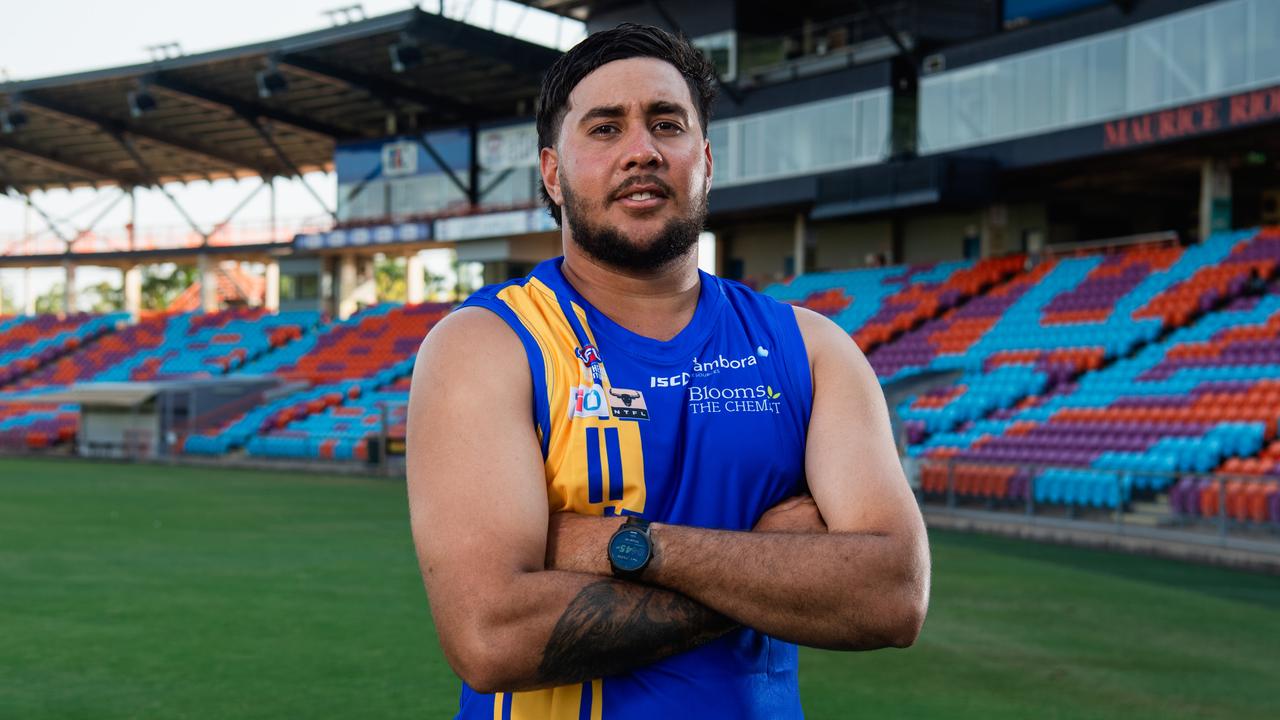 Wanderers’ Daniel Fuller ahead of the 2024-25 NTFL season. Picture: Pema Tamang Pakhrin