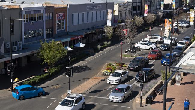 Margaret St in the Toowoomba CBD. Picture: Kevin Farmer