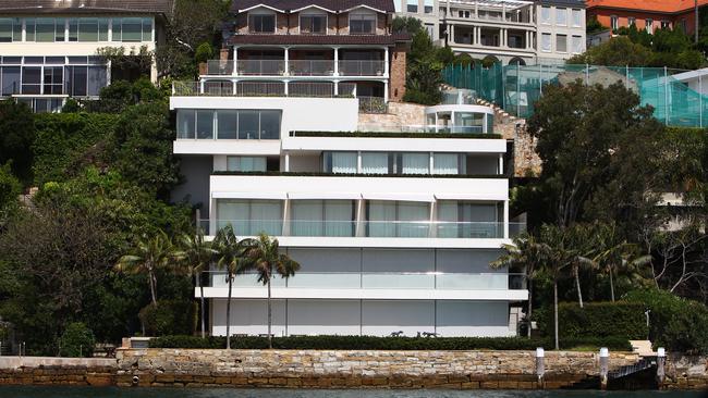 Developer Ron Medich's old home in Point Piper. Picture: Brett Costello