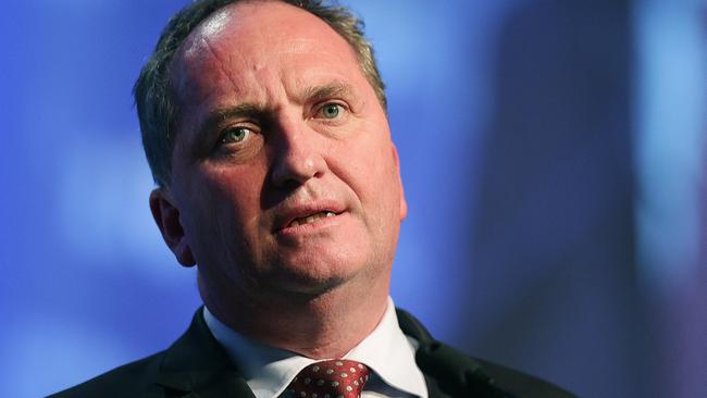 Depp labelled Agriculture Minister Barnaby Joyce a “sweaty, big-gutted man from Australia”.