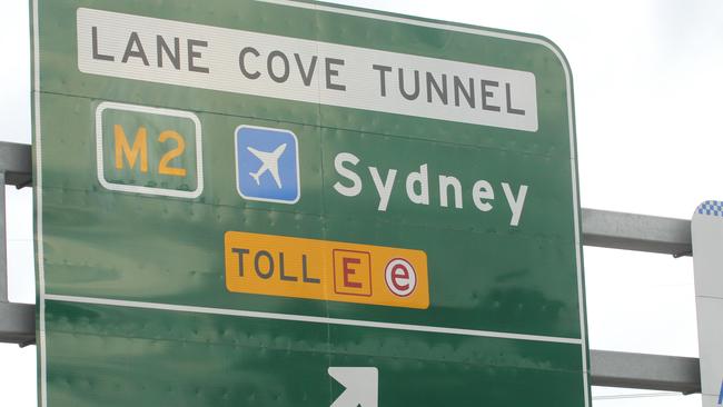 Sydney has nine toll roads and 105km of toll roads.