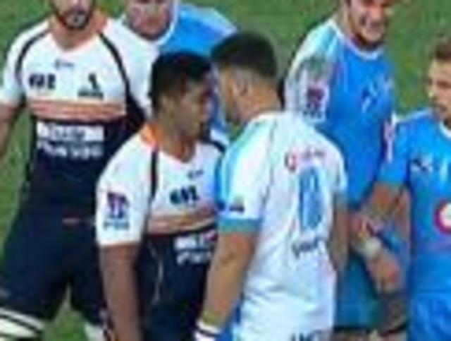 Folau Fainga'a has been banned for a headbutt.