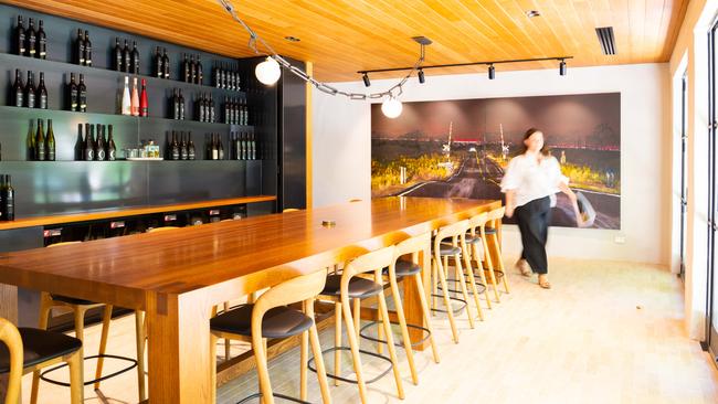 Inside Bird in Hand winery’s newly refurbished cellar door in Woodside. The Advertiser/ Morgan Sette