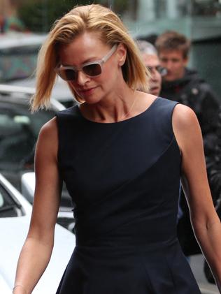 Sarah Murdoch at Charlotte Dawson’s memorial last year.