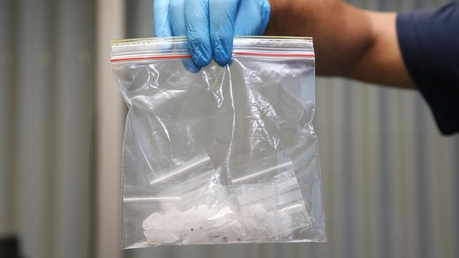 Crystal meth seized by Queensland police in Cairns last year